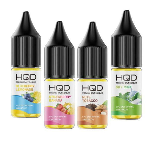 HQD Premium Salt E-Liquid 5%