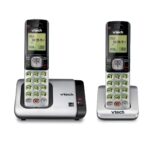 Teléfono Inalámbrico VTech DECT 6.0 con Identificador de Llamadas - Plata/Negro (2 Auriculares)