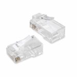 Puntas de RED cat6 rj45 | paquete de 100 AD3099WT