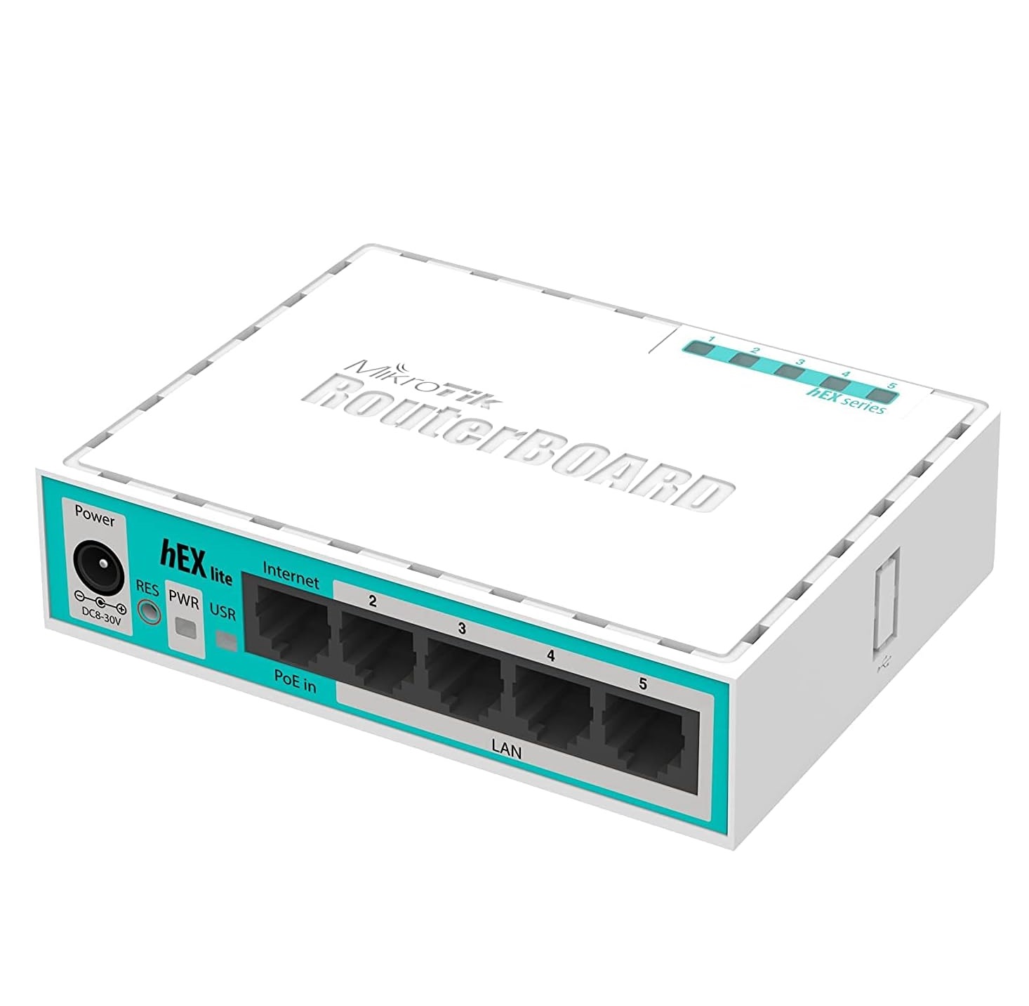 61Q833OchsL._AC_SL1500_ Mikrotik RouterBOARD hEX lite 5 puertos router 5 X 10/100 PoE OSL4 - (RB750r2) - Imagen 1