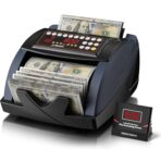 Contadora de dinero Aneken , detección de falsificaciones UV/MG/IR para Dólares y Euros