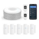 Sistema de Alarma WiFi Tolviviov 8 Piezas para Puertas y Ventanas