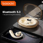 Toocki - Auriculares Estéreo con Pantalla LED y Bluetooth 5.3