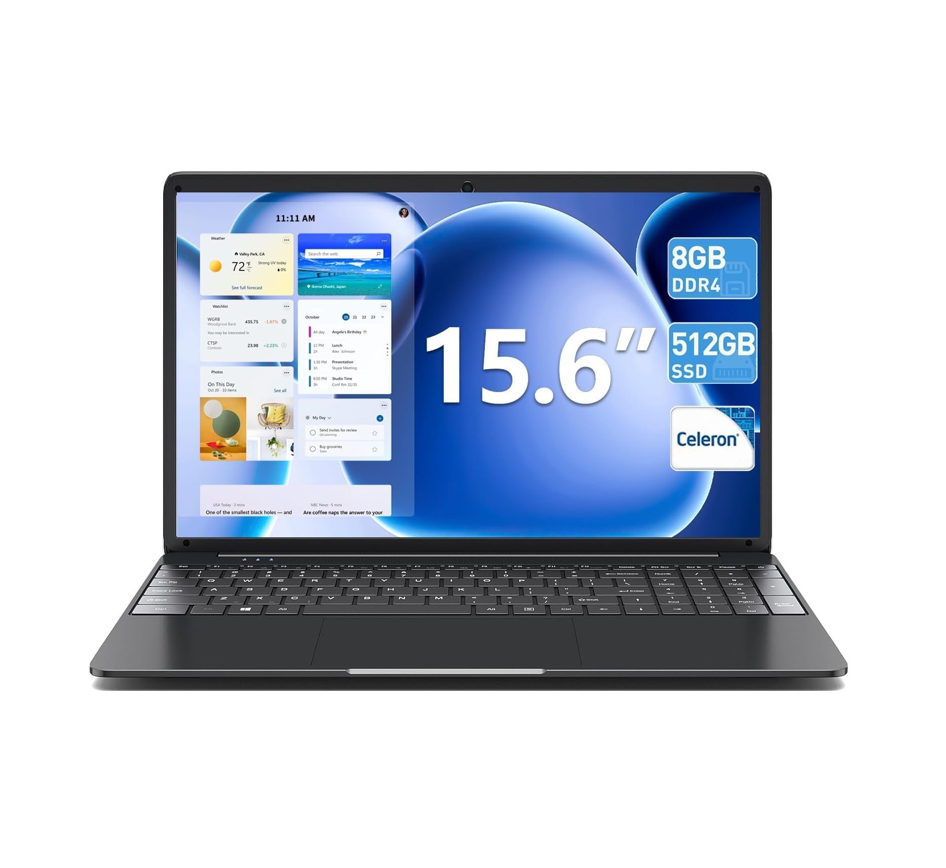 001-5-1.jpg Laptop SGIN 15.6" Windows 11 SSD 512GB + 8GB RAM Intel i3 - Imagen 1
