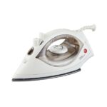 Plancha a Vapor y en Seco Premium Levella en Blanco con Suela Antiadherente y Control de Vapor