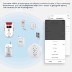 Kit de Alarma Inteligente WIFI KERUI Tuya – Sirena de 110dB - Imagen 4