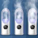 Ventilador de escritorio sin aspas con pantalla LED - Imagen 6