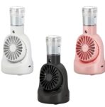 Ventilador de mano F6 con pulverizador