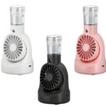 Ventilador de mano F6 con pulverizador