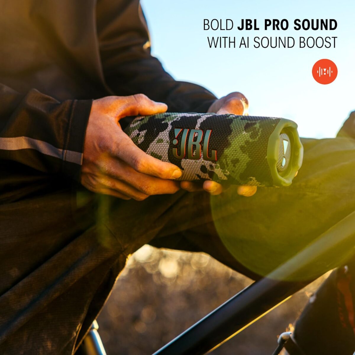 Bocina JBL Flip 7 Bluetooth 25W Resistente al Agua y Caídas - Imagen 5