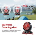 40000mAh Ventilador LED de 6 velocidades - Imagen 2