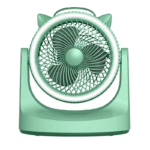 Ventilador silencioso con luz LED con batería recargable - 25.7*13*27cm