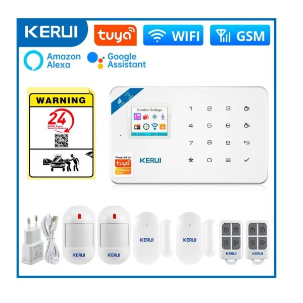 Alarma KERUI WIFI/GSM - Sirena integrada