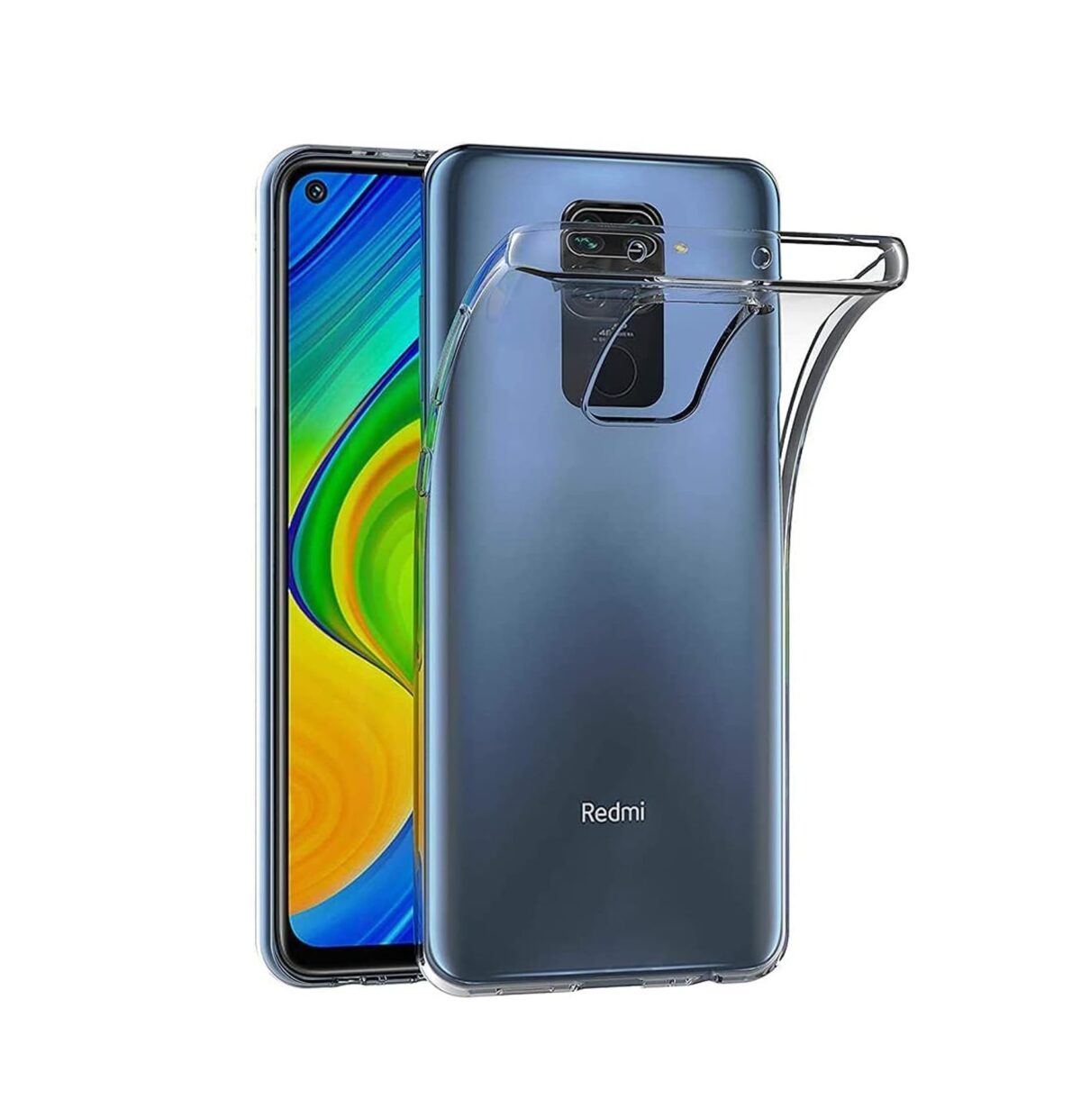 Cover Transparente Xiaomi Redmi Note 9 4G | Funda Antigolpes Silicona TPU - Imagen 1