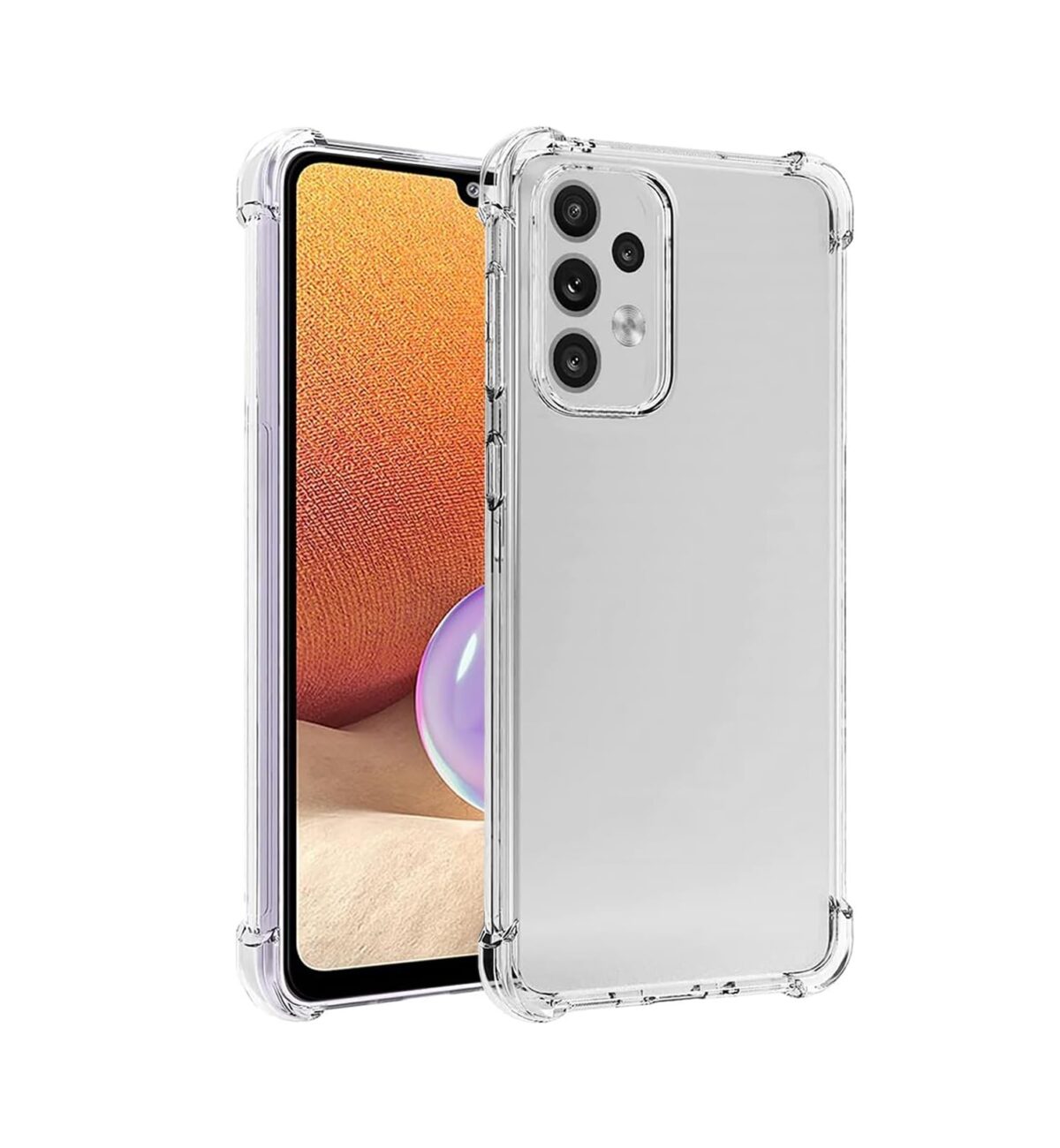 Cover Transparente Samsung Galaxy A32 4G | Funda Antigolpes Silicona TPU - Imagen 1