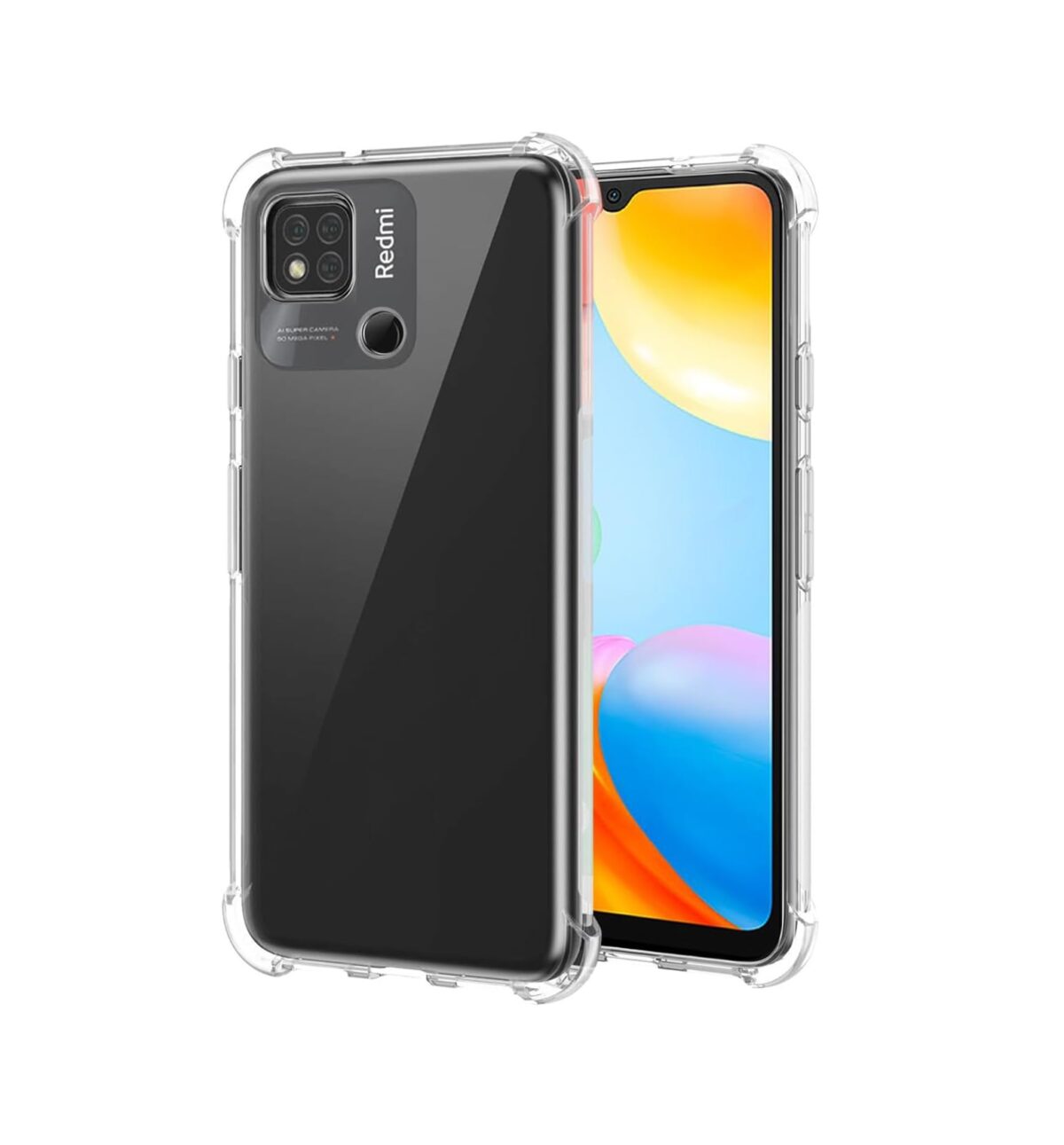 Cover Transparente Xiaomi Redmi 10C | Funda Antigolpes Silicona TPU - Imagen 1