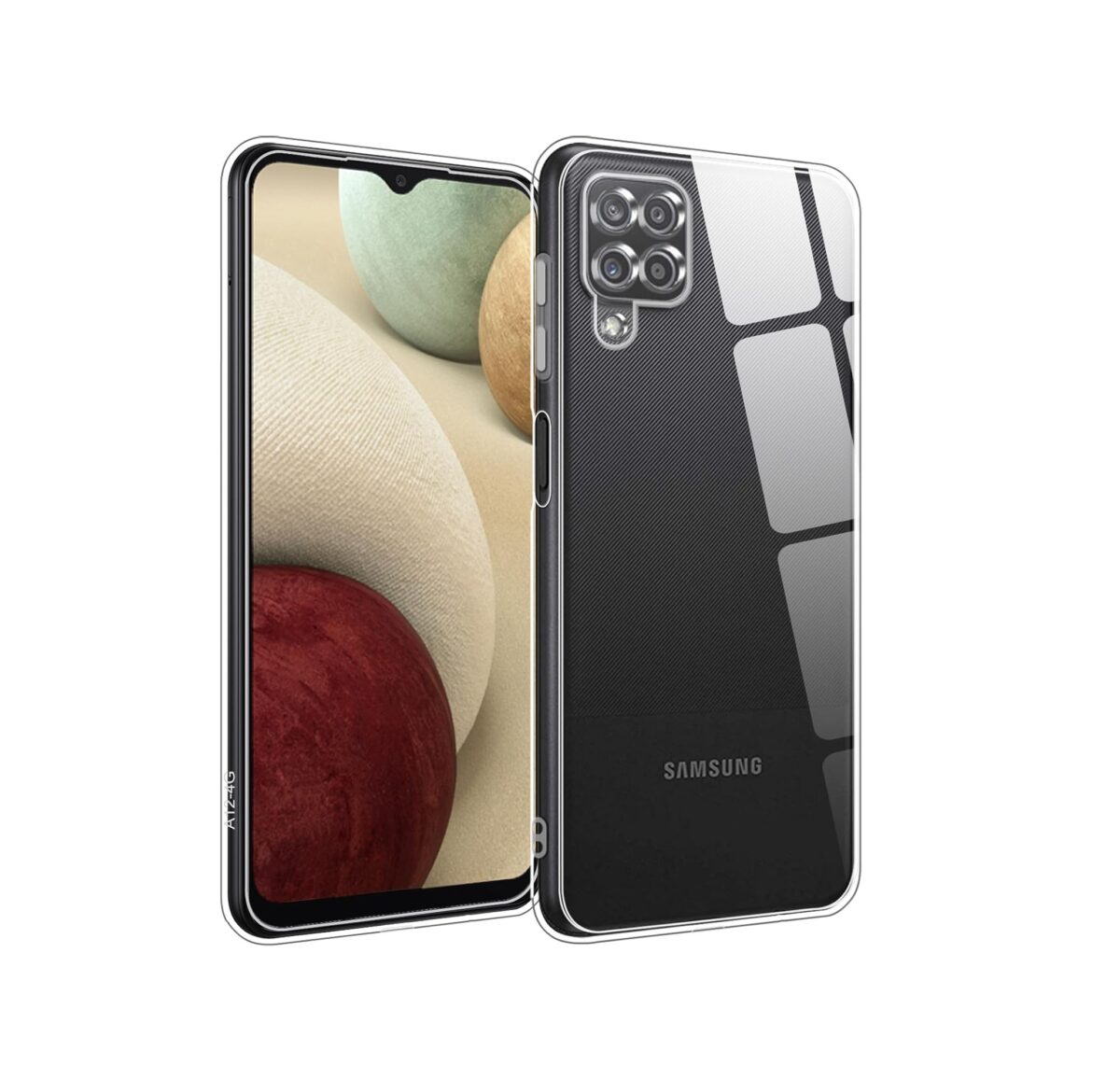 Cover Transparente Samsung Galaxy A12 5G | Funda Antigolpes Silicona TPU - Imagen 1