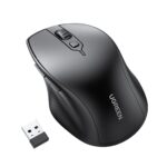 UGREEN - Ratón Inalámbrico Ergonómico | Bluetooth 5.0 + USB 2.4G