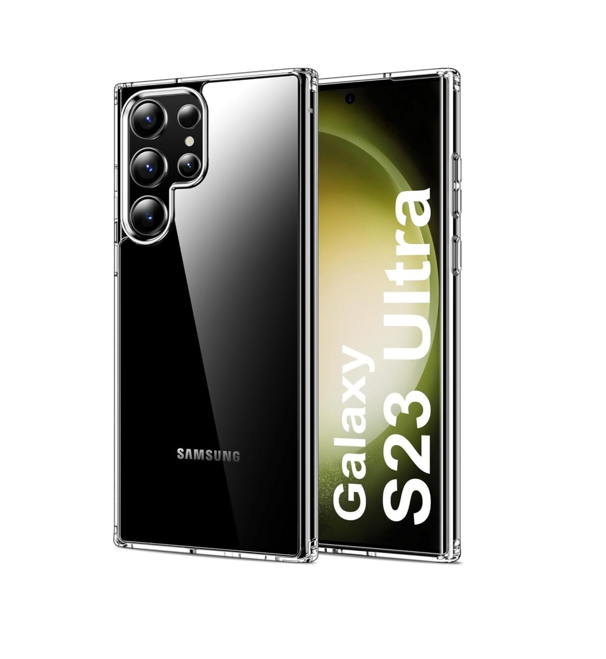 Cover Transparente Samsung Galaxy S23 Ultra | Funda Antigolpes Silicona TPU - Imagen 1