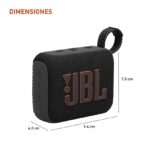 JBL Go 4 – Altavoz Bluetooth Ultraportátil | Resistente al Agua y Polvo, - Imagen 5
