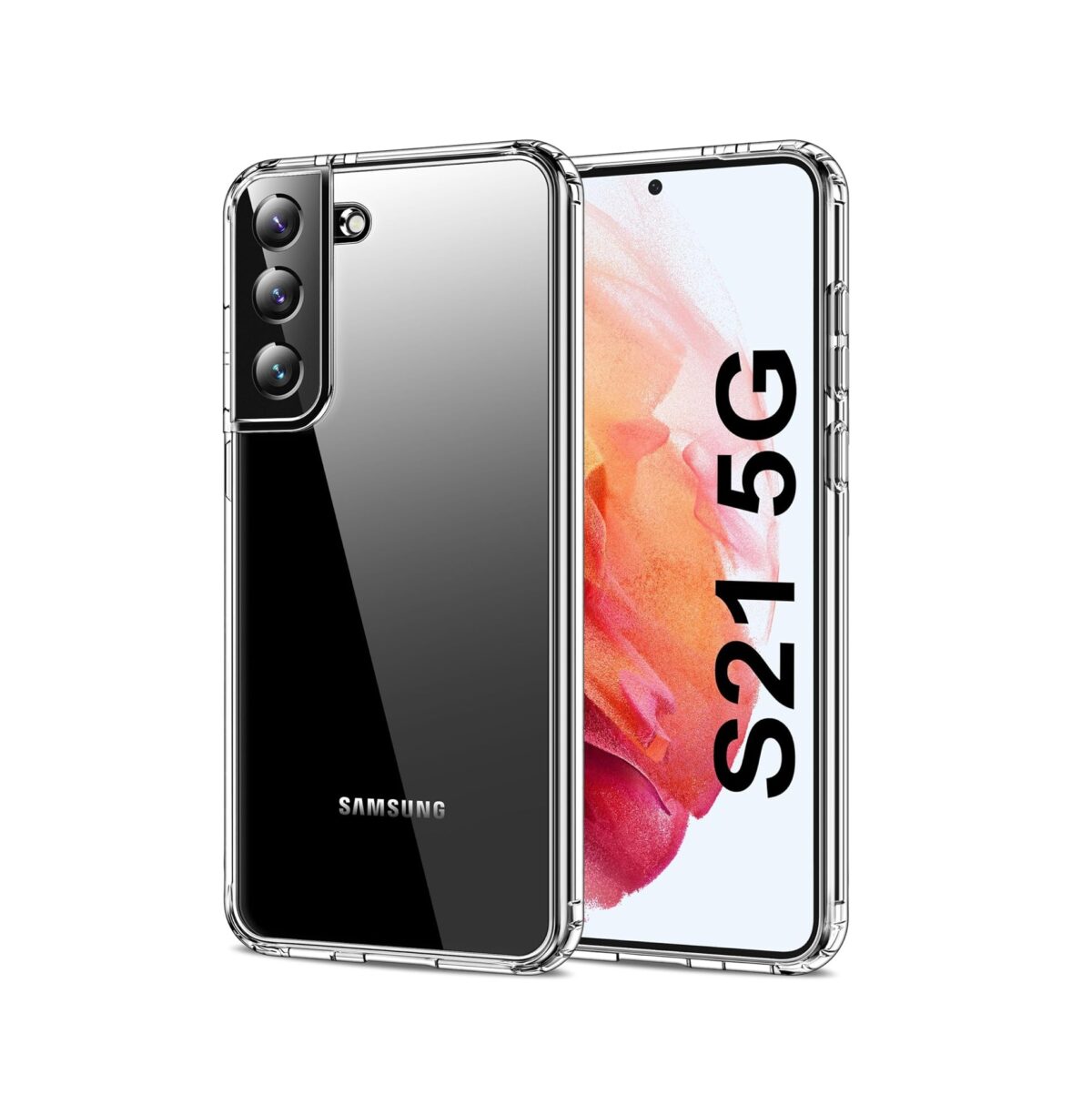 Cover Transparente Samsung Galaxy S21 | Funda Antigolpes Silicona TPU - Imagen 1