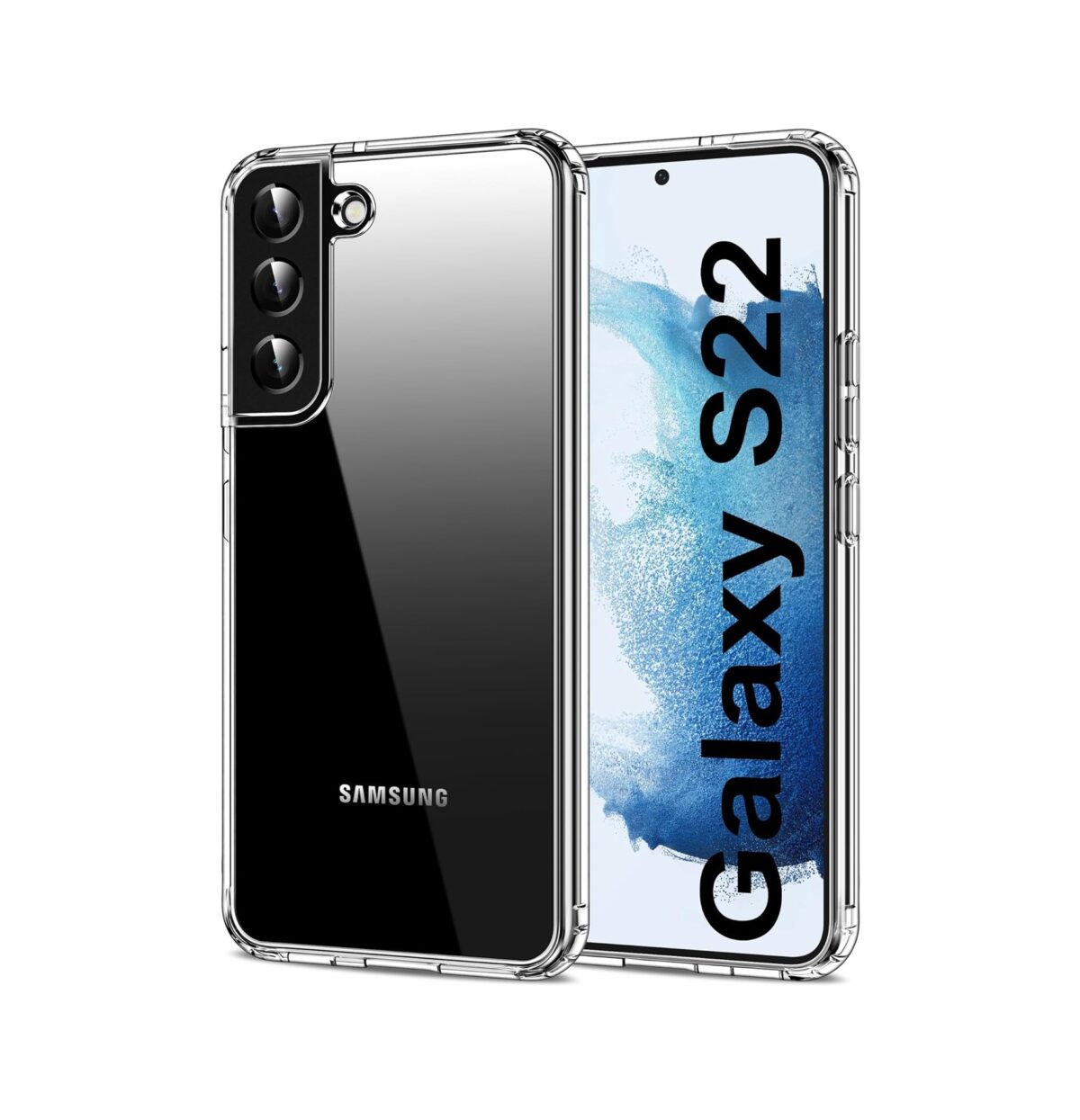 Cover Transparente Samsung Galaxy S22 | Funda Antigolpes Silicona TPU - Imagen 1