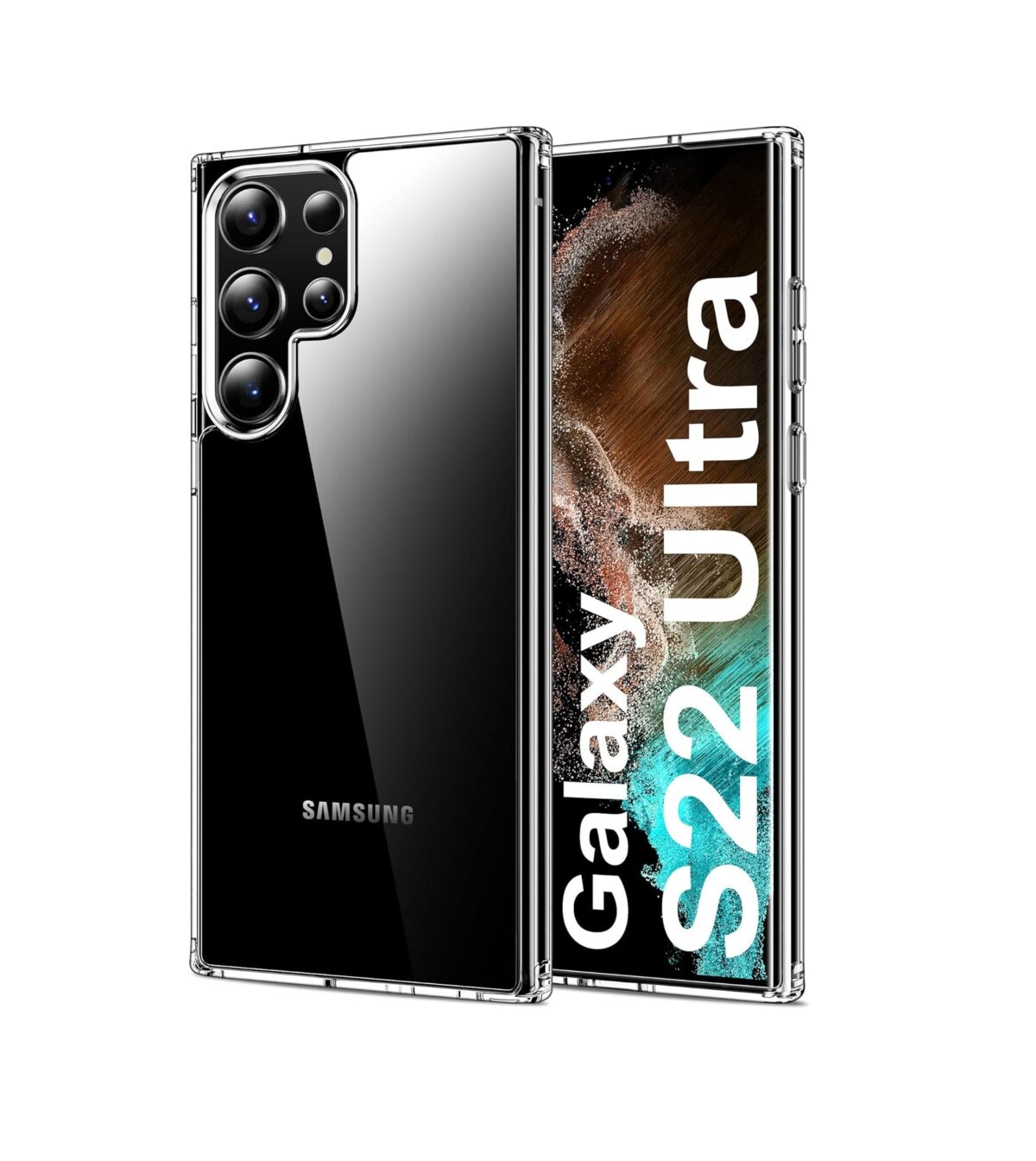 Cover Transparente Samsung Galaxy S22 Ultra | Funda Antigolpes Silicona TPU - Imagen 1