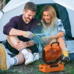 20000mah Ventilador portátil táctil recargable - Imagen 5