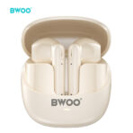 BWOO - Auriculares TWS Semiin‑ear BW-98, True Stereo, Bluetooth 5.3, Deportivos e Impermeables