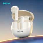 BWOO - Auriculares TWS Semiin‑ear BW-98, True Stereo, Bluetooth 5.3, Deportivos e Impermeables - Imagen 4