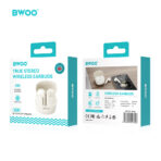 BWOO - Auriculares TWS Semiin‑ear BW-98, True Stereo, Bluetooth 5.3, Deportivos e Impermeables - Imagen 5