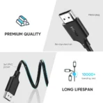 UGREEN - Cable HDMI 2.0 Alta Velocidad | 4K @60Hz - Imagen 2