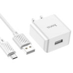 Hoco – Set de Cargador C106 con Puerto Único (Micro USB) - Imagen 2
