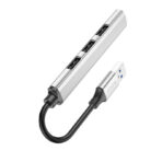 Hoco – Adaptador HB26 4 en 1 🔌 USB a USB3.0 + USB2.0 x3 - Imagen 2