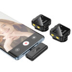 Hoco – L17 Micrófono Lavalier Inalámbrico Digital de Doble Micrófono (iPhone/Android) - Imagen 4