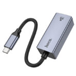 Hoco - Adaptador UA37 Ethernet Type-C a RJ45 – 1000 Mbps