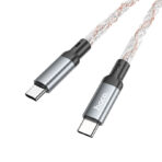 Hoco - Cable U112 Shine Type-C a Type-C – 60W - Imagen 2