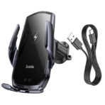 Hoco – Soporte de Auto Inalámbrico CA202 Plus 🚗 con Sensor Infrarrojo y Carga Rápida - Imagen 5