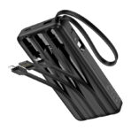 Hoco – Power Bank J146 Night Tide 10000mAh 🔋 con 4 Cables Integrados - Imagen 3