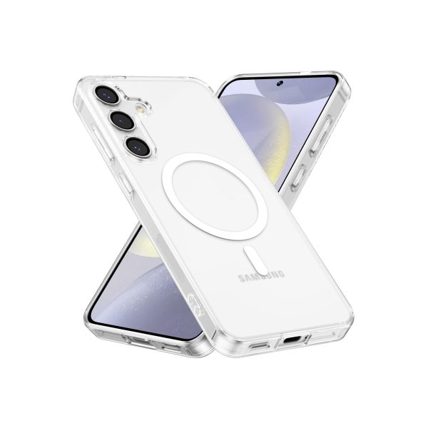 Cover Transparente MagSafe para Samsung Galaxy S21 Ultra | Acrílico Anticaídas Funda Antigolpes