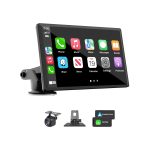 Pantalla Estéreo Portátil para Auto 7” – Apple CarPlay & Android Auto Inalámbrico