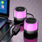 BOROFONE BP12 – Bocinas Estéreo 2 en 1 con Bluetooth 5.2, Cable AUX - Imagen 5