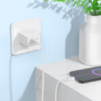 Hoco – Set de Cargador Rápido CS12 Ocean ⚡ QC 3.0 USB-A 18W + Cable Micro USB - Imagen 3