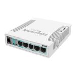 Mikrotik Smart Switch RB260GS (CSS106-5G-1S) – 5 Puertos Gigabit + 1 SFP