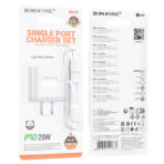 BOROFONE BA99 – Cargador Rápido PD 20W con Cable USB-C a Lightning - Imagen 8