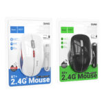 Hoco – Mouse Inalámbrico GM40 ⚡ RGB Recargable | Dual Mode 2.4G + Bluetooth - Imagen 4