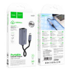 Hoco - Adaptador UA37 Ethernet Type-C a RJ45 – 1000 Mbps - Imagen 8