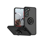 Cover Anillo 360 Negro y Rojo para Samsung Galaxy A05 | Funda de Polycarbonate