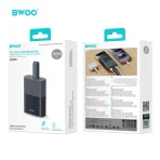 BWOO Power Bank 10000mAh BO‑P68 30W+22.5W con Cable Type‑C - Imagen 6