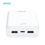 BWOO Power Bank 20000mAh BO‑P32 con Doble USB + Type‑C 15W de Carga Rápida - Imagen 2